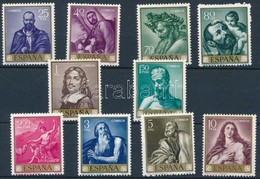 ** 1963 Festmények (VII)  Sor Mi 1384-1393 - Andere & Zonder Classificatie