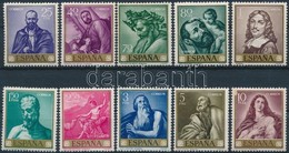 ** 1963 Festmények (VII.) Sor Mi 1384-1393 - Andere & Zonder Classificatie