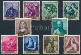 ** 1963 Festmények Sor Mi 1384-1393 - Other & Unclassified