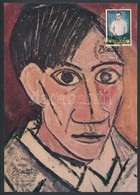 1978 Picasso Festmény Mi 2374 Emléklapon Elsőnapi Bélyegzéssel - Other & Unclassified