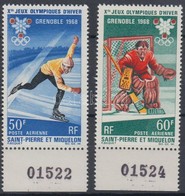 ** 1968 Téli Olimpia ívszéli Sor Mi 423-424 - Other & Unclassified