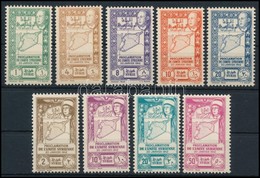 ** 1943 Egységes Szíria Sor Mi 465-473 - Andere & Zonder Classificatie