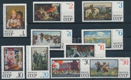 ** 1968 Festmény Sor Mi 3576-3585 - Andere & Zonder Classificatie