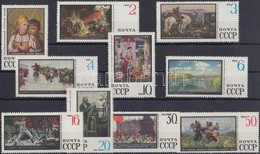 ** 1968 Festmények Sor Mi 3576-3585 - Andere & Zonder Classificatie