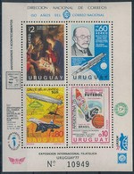 ** 1977 Labdarúgó VB, Rubens, Nobel-díj, Lindbergh Repülés Blokk Mi 33 - Other & Unclassified