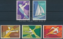 ** 1968 Nyári Olimpia, Mexikó Sor Mi 1747-1751 - Altri & Non Classificati