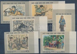 ** 1969 Dél-vietnámi Kortárs Festészet ívszéli Vágott Sor Mi 575-580 U - Other & Unclassified