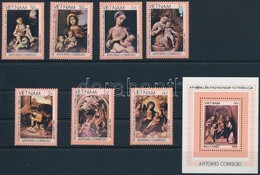 ** 1984 Correggio Sor Mi 1505-1511 + Blokk Mi 31 - Altri & Non Classificati