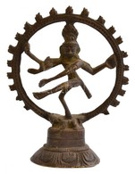 Jelzés Nélkül: Shiva. Réz, M:21 Cm - Altri & Non Classificati