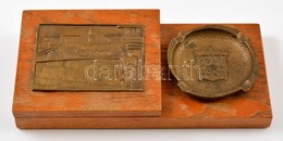 Asztali Cigaretta Kínáló, Rajta A Lánchíd Képével, 23×11 Cm - Altri & Non Classificati