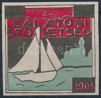 1904 Balatoni Szövetség Levélzáró - Unclassified