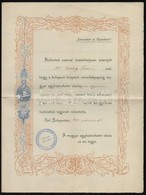 1933 Bp., Dr. Erdey Ferenc (1895-1966) Egyházi író, Főiskolai Tanár Dekoratív Egyházi Tiszteletbeli Tagsági Oklevele - Unclassified