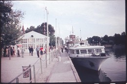 Cca 1960-19770 Siófok, Kikötő, Hajók, Móló, Stb., 16 Db Diapozitív Kocka, 3,5×3,5 Cm - Autres & Non Classés
