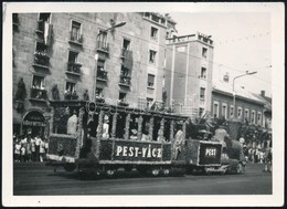 Cca 1960 A Pest-Vác Vasútvonal ünneplése, Fotó, 11×8 Cm - Autres & Non Classés