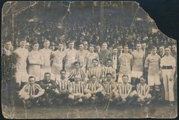 1921 A Ferencváros Labdarúgó Csapata és A Göteborgi Kamraterna Csapata Az 1921. Márciusi Húsvéti Tornán Vívott Meccse Ut - Autres & Non Classés