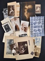 Cca 1900-1950 Vegyes Fotó és Okmány Tétel, Csoportképek, életképek, Stb. - Other & Unclassified