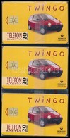 1994 Renault Twingo.3 Db Használatlan Telefonkártya, Bontatlan Csomagolásban - Ohne Zuordnung