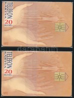 1994 Addetur 2 Db Használatlan Telefonkártya, Bontatlan Csomagolásban Egymást Követő Sorszámmal. Csak 4000 Db! / Unused  - Unclassified