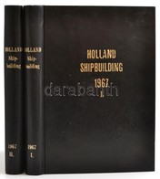 Cca 1967-1968 Holland Shipbuilding Folyóirat, 1967-1968,16. évfolyam, 1-12. Számok. Számos Fekete-fehér Fotóval, Hirdeté - Sonstige & Ohne Zuordnung