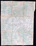 Cca 1910-20 Vegyes Katonai Térképek, 4db, (Prizren, Scutari, Ljubljana, Skoplje), Különböző Méretben és Vegyes állapotba - Other & Unclassified