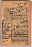 Cca 1930 3 Db Reklám Kiadvány: Műszaki Acél Kefék, Kátai Vasárú, Vegyianyag NV. - Zonder Classificatie