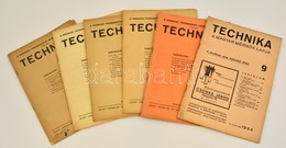 1944-1945 Technika, 6 Szám:
1944 Technika. A Magyar Mérnökök Lapja. 25. évf. 9. Sz. Szerk.: Dr. Pattanttyús Á. Géza, Eőr - Zonder Classificatie