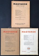 1945-1948 Juhász Géza (szerk.): Magyarok Folyóirat, 3 Db. (I. évf. 2.,3. Szám, IV. évf. 1. Szám.). Budapest-Debrecen, 19 - Non Classés