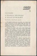 1946 Az Index Röpirat- és Vitairat Könyvtár 1. Száma, Mely A Szürrealizmust Taglalja, 4p - Zonder Classificatie