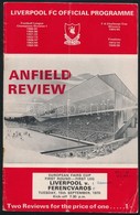 1970 Ferencváros FTC - Liverpool (1:1) Labdarúgó Mérkőzés Meccsfüzete 14p. / Football Match Programme - Zonder Classificatie