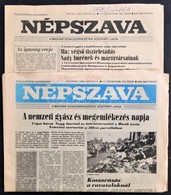 1989 Népszava. 1989. Június 16-17. Számok. Benne Nagy Imre és Társainak újratemetésének Hírével. - Zonder Classificatie