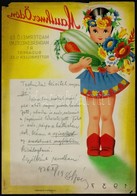 1937 Mauthner Ödön Magtermelő és Magkereskedelmi Rt. Kisplakát Negatív Nyomata, Megrendelői Instrukciókkal, Globus Rt.,  - Otros & Sin Clasificación