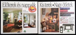 Anoop Parikh: Kis Terek, Nagy ötletek. Fordította: Szűr-Szabó Katalin.+Nonie Niesewand: Előterek és Nappalik. Fordította - Non Classificati