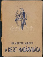 Dr. Vertse Albert: A Kert Madárvilága. Dr. Csörgey Titusz, Vezényi Elemér és Nécsey István Festményeivel. Bp.,1941, Növé - Zonder Classificatie