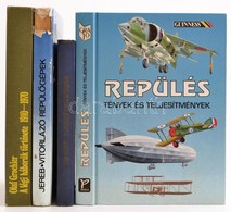 Vegyes Könyvtétel, 4 Db: 
Michael Taylor-David Mondey: Repülés. Tények és Teljesítmények. Bp.,1993, Panem-Grafo. Kiadói  - Unclassified