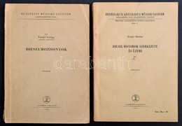 Vizelyi György: Diselmozdonyok. Bp., 1963, Tankönyvkiadó. Kiadói Papírkötés, Szakadt Borítóval. Megjelent 130 Példányban - Ohne Zuordnung