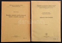 Dr. Horváth Károly: Diesel-motorok. Bp.,1964, Tankönyvkiadó. Kiadói Papírkötés. Megjelent 260 Példányban. +Jávor György: - Ohne Zuordnung