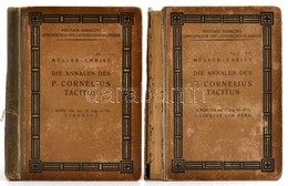 Cornelius Tacitus: Die Annalen Des Cornelius Tacitus. I.-II. Kötet,. I. Kötet: Tiberius, II. Kötet: Claudius és Nero. Sz - Unclassified