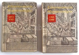 Bolgár Iván-Végh Oszkár: Könyvnyomtatás Magyarországon 1703-1900, 1901-1973. Budapest, 1974-1975, Kossuth Könyvkiadó. Ki - Zonder Classificatie