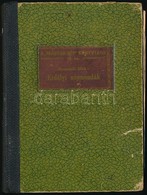 Benedek Elek: Erdélyi Népmondák. Magyar Nép Könyvtára 18. Sz. Kolozsvár/Cluj, 1926, Minerva, 116 P. Félvászon-kötésben,  - Unclassified