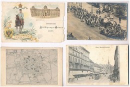 ** 8 Db RÉGI Külföldi Városképes Lap, Cseh, Osztrák. Vegyes Minőség / 8 Pre-1945 European Town-view Postcards: Czech, Au - Unclassified