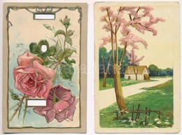 ** * 15 Db RÉGI üdvözlőlap és Zsánerképes Motívumlap / 15 Pre-1945 Greeting And Art Postcards - Unclassified