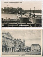 ** * 12 Db RÉGI Román és Cseh Városképes Lap / 12 Pre-1945 Romanian And Czechoslovakian Town-view Postcards - Unclassified