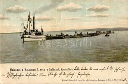 T2/T3 1902 Balaton, Halászat I. Rész, Halászok Kivonulása. Kiadja Ellinger Ede Fényképész - Zonder Classificatie