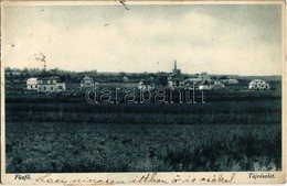 T3 1936 Balatonfűzfő, Fűzfő; Tájrészlet Nyaralókkal (apró Lyuk / Tiny Hole) - Non Classés