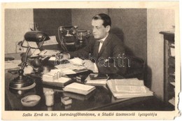 ** T4 Budapest, Szőts Ernő Kormányfőtanácsos, A Stúdió üzemvezető Igazgatója; Rádióélet Reklám / Hungarian Radio Studio  - Non Classés