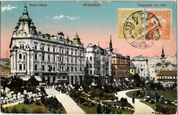 T2 1915 Budapest I. Tabán, Döbrentei Tér, Czigler-féle Sarok Palota. TCV Card - Non Classés