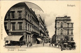** T2/T3 Budapest I. Fő Utca, Berger Adolf Férfi Szabó üzlete, Takarékpénztár. Divald Károly 632. - Non Classés