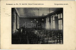 ** T2 1914 Budapest III. Újlak, Kerületi Zene Conservatorium, Hangverseny-terem, Belső. Lajos Utca 61. - Unclassified