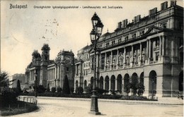 T2 1908 Budapest V. Országház Tér, Igazságügyi Minisztérium - Non Classés