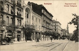 ** T2 Budapest VI. Nagymező Utca 17. Fővárosi Orfeum, Müller J. Károly Vendéglője, Borozó és étterem, üzletek - Zonder Classificatie